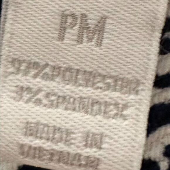 Charter Club petite medium black & white top - Picture 5 of 5